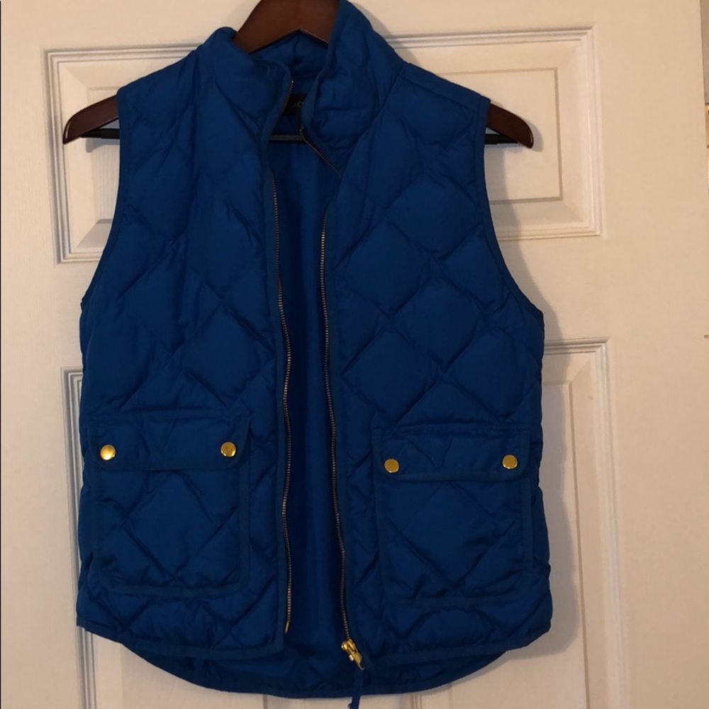 Jcrew blue vest